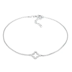 Elli "Armband Kleeblatt Symbol< Vergoldet|Symbol-schmuck