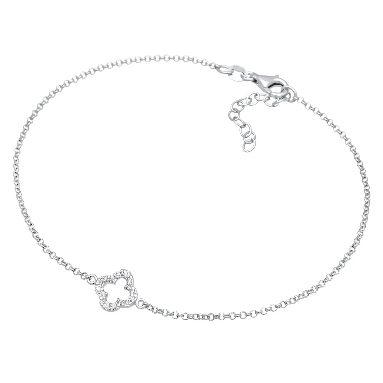 Elli "Armband Kleeblatt Symbol< Vergoldet|Symbol-schmuck