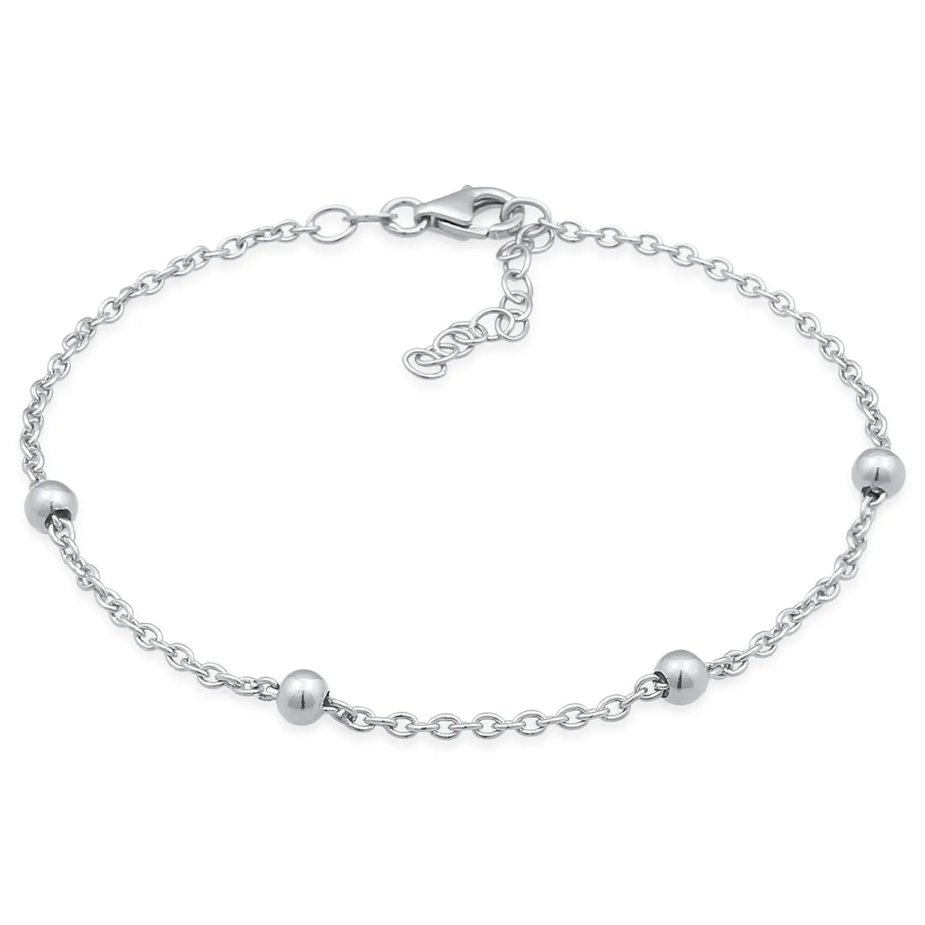 Elli "Armband Kugeln< Armbänder|Silber