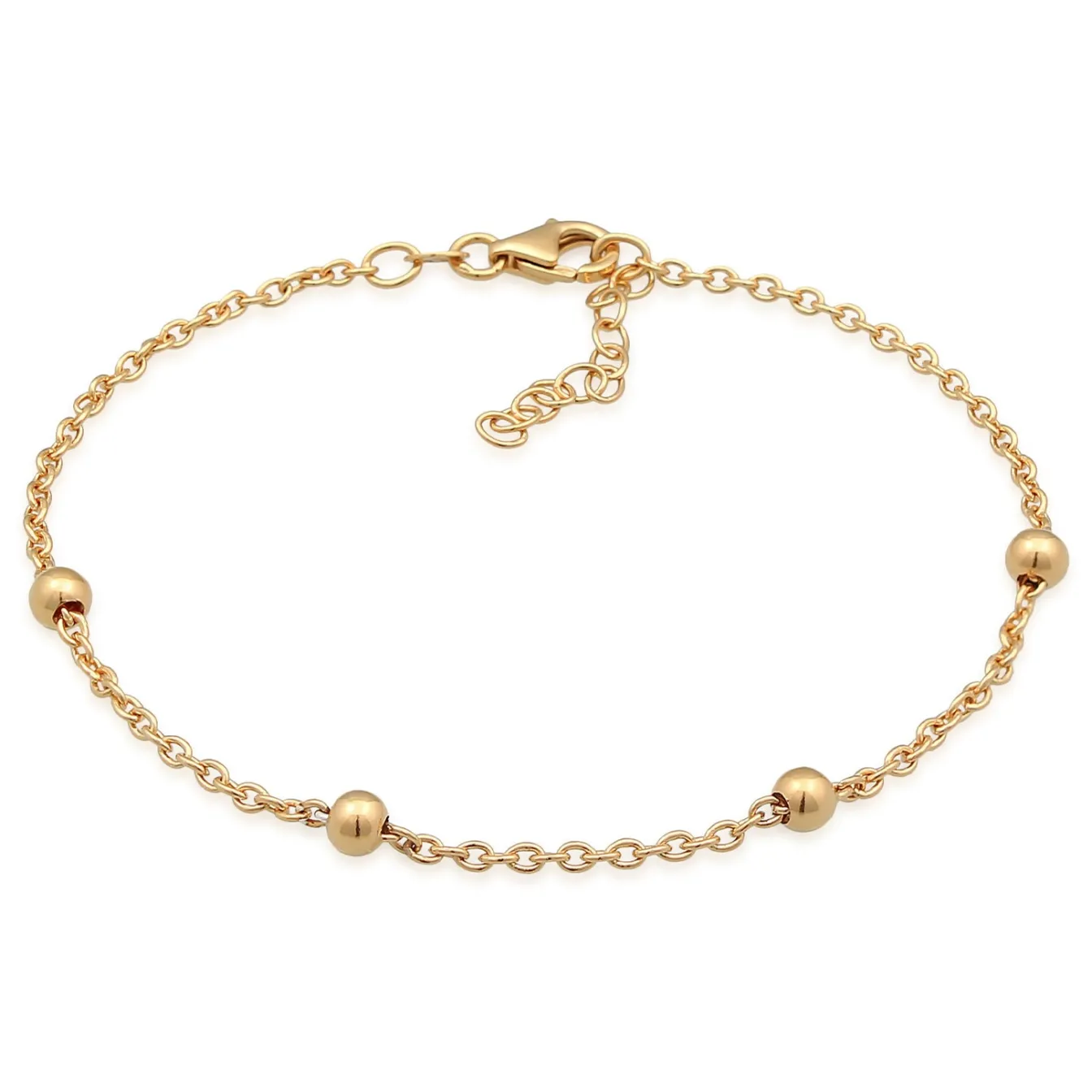 Elli "Armband Kugeln< Armbänder|Silber
