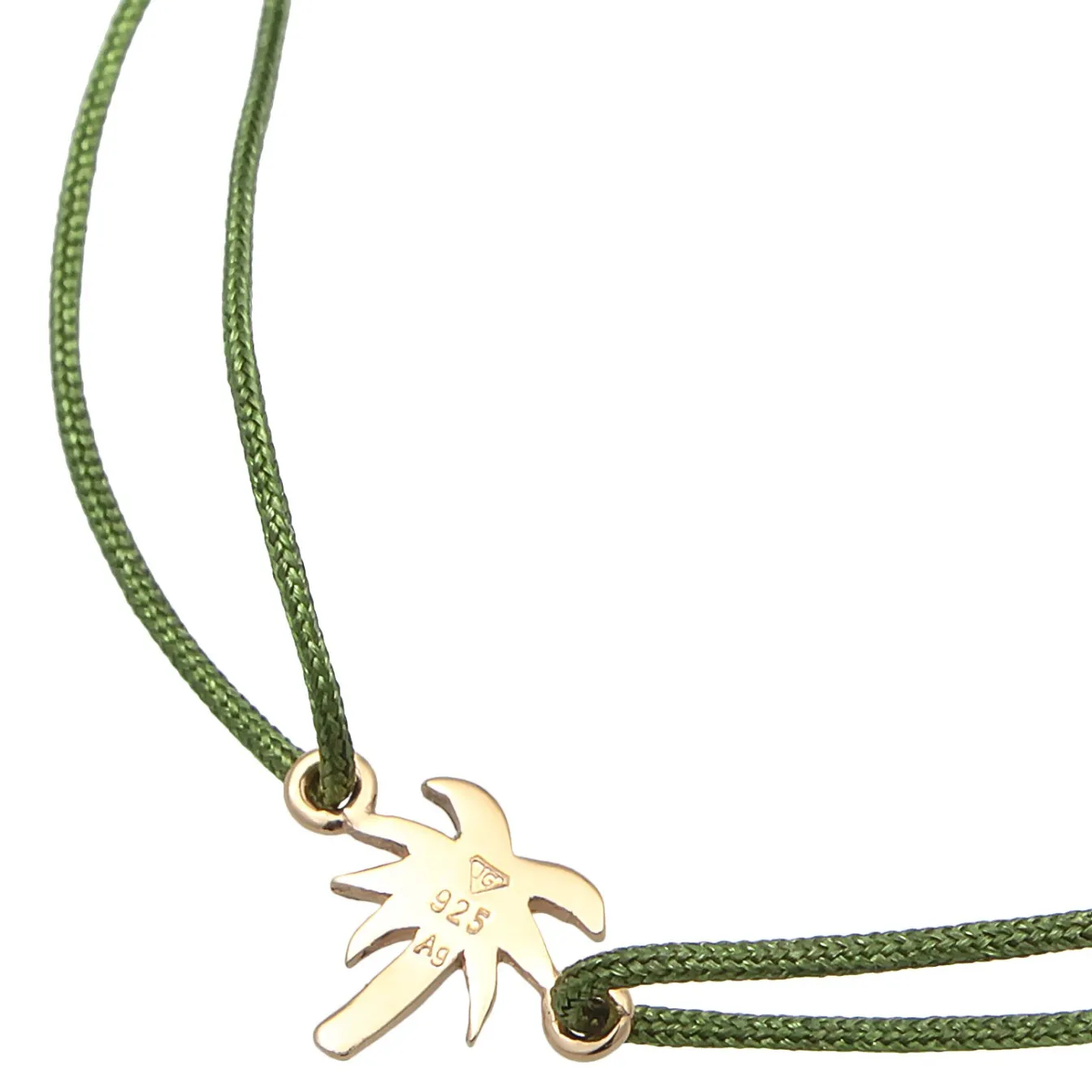 Elli "Armband Palme | Nylon< Symbol-schmuck|Armbänder