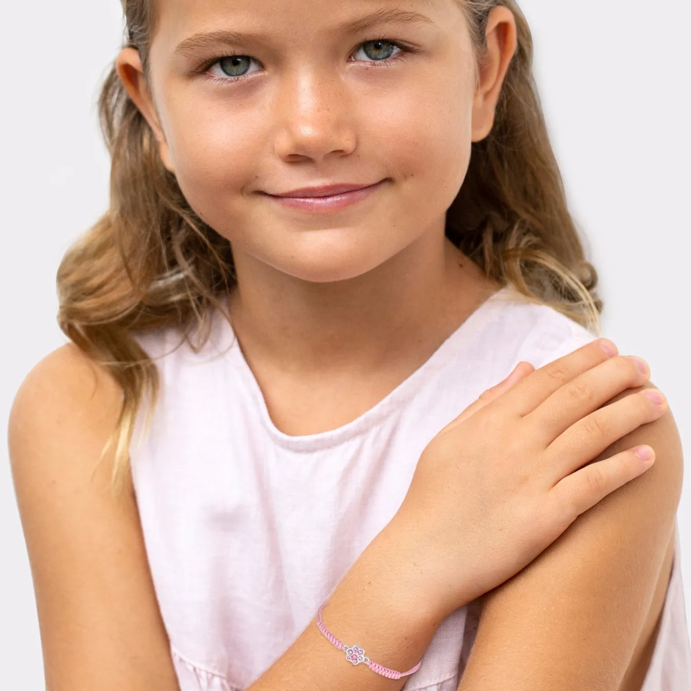 Elli "Armband Pfote | Kristall ( )<Kinder Kinderschmuck