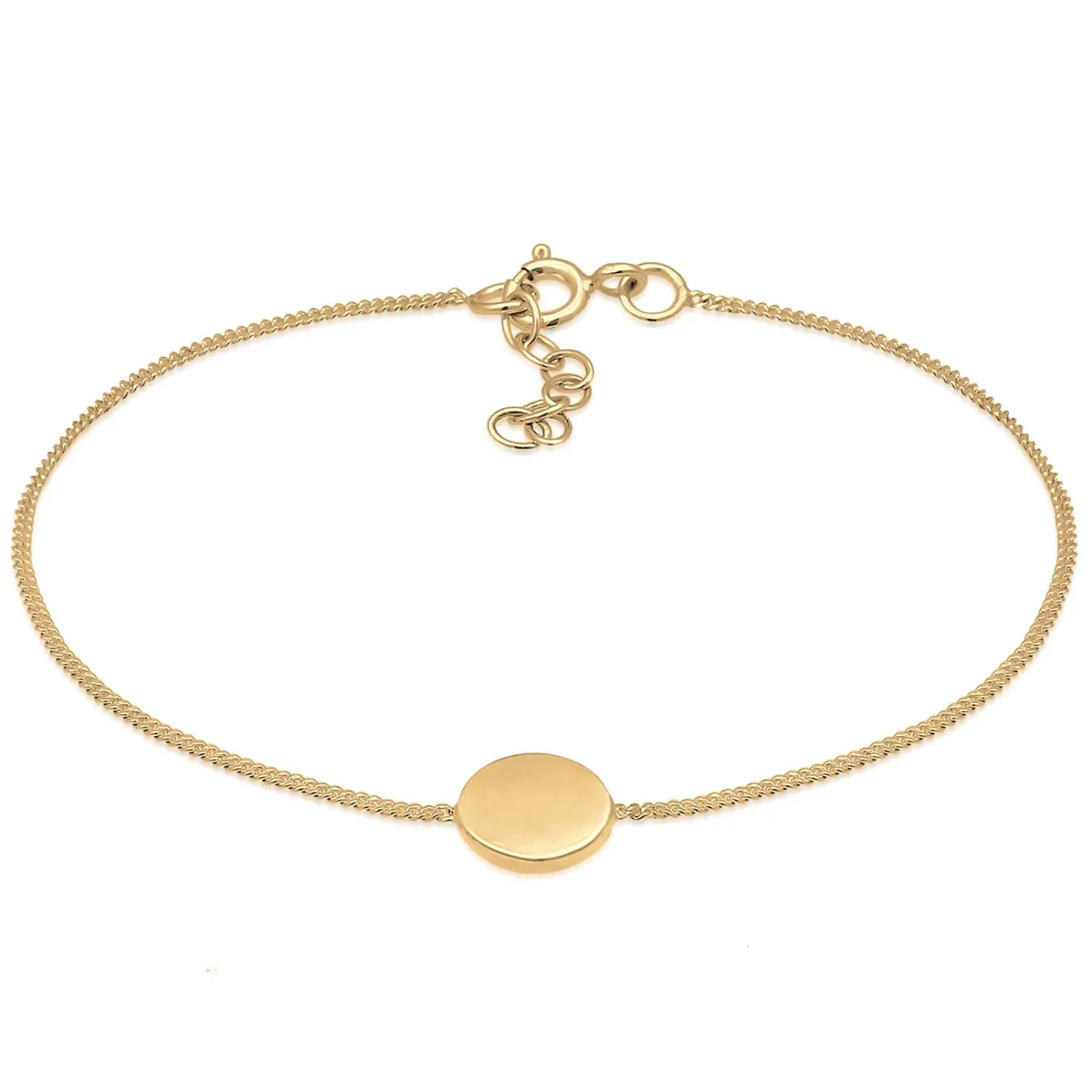 Elli "Armband Plättchen< Armbänder|Silber