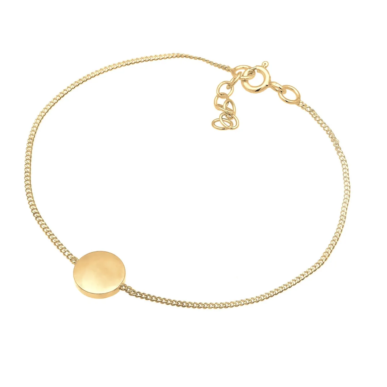 Elli "Armband Plättchen< Armbänder|Silber