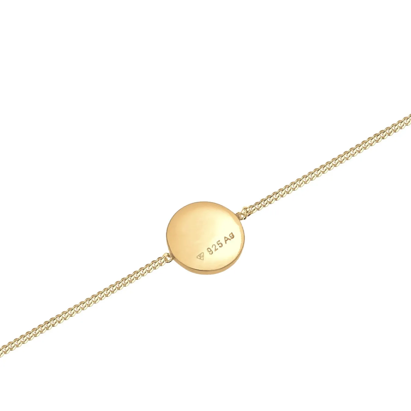 Elli "Armband Plättchen< Armbänder|Silber