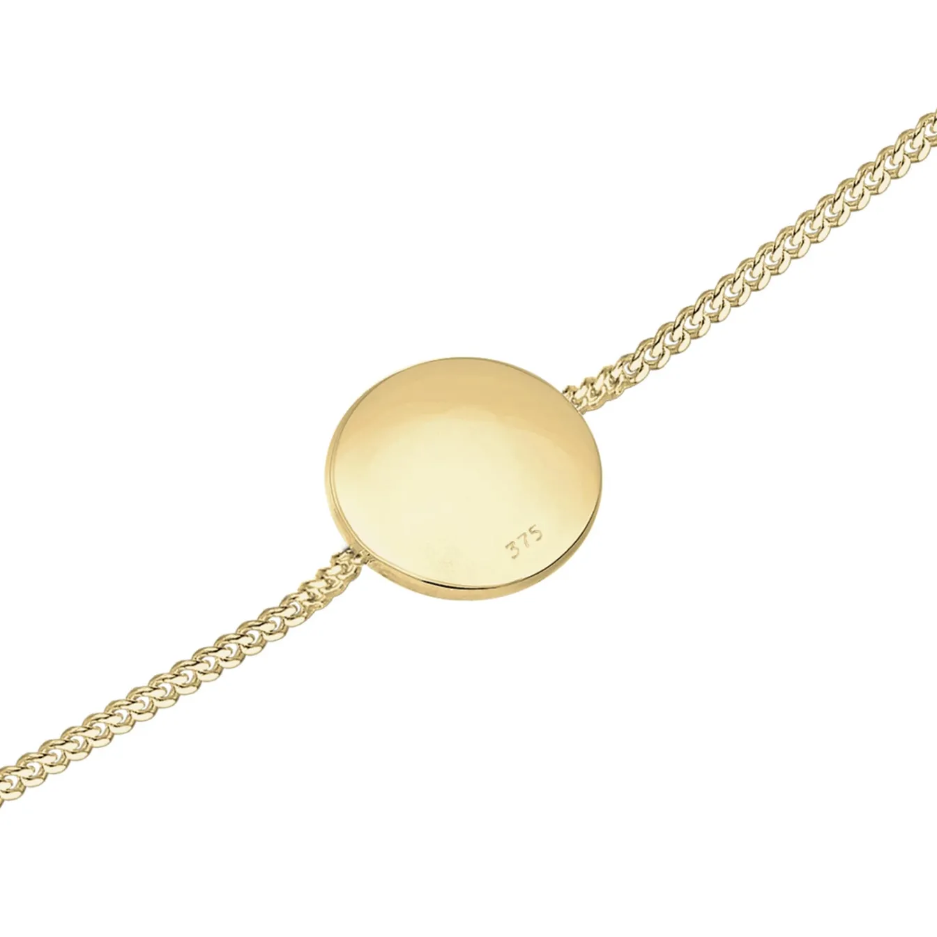 Elli "Armband Plättchen Geo< Armbänder|Echtgold