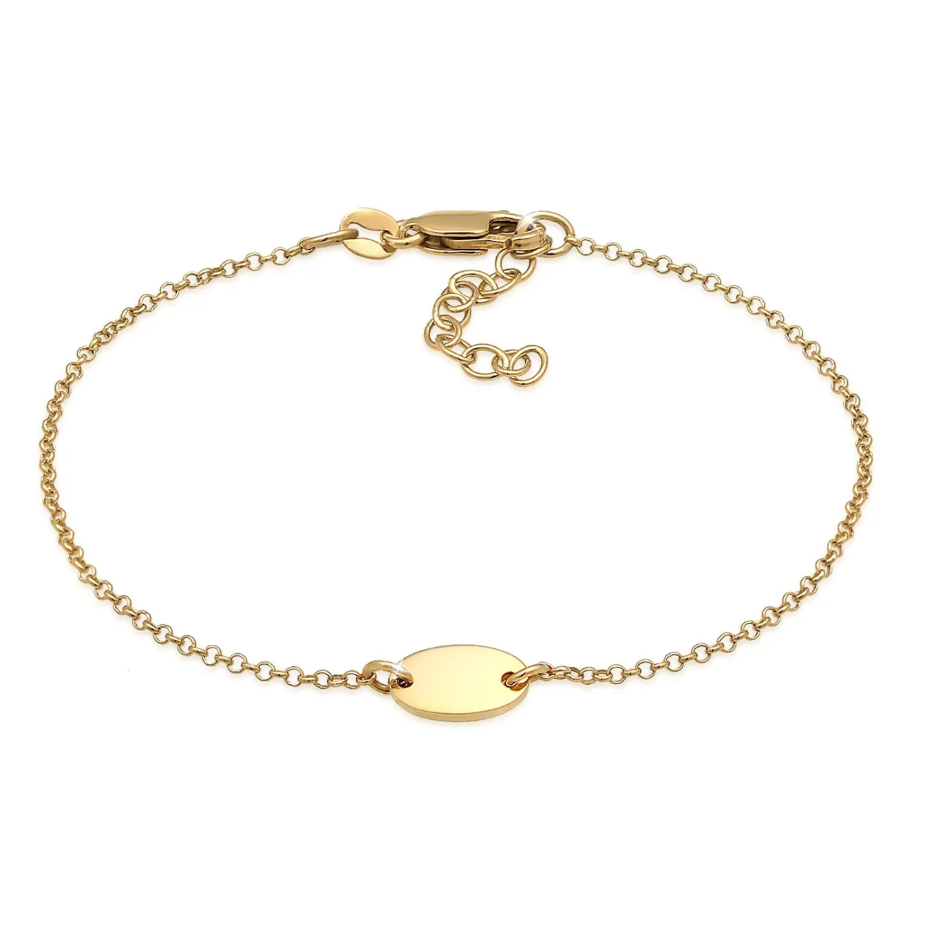 Elli "Armband Plättchen Oval< Letzte Chance|Armbänder