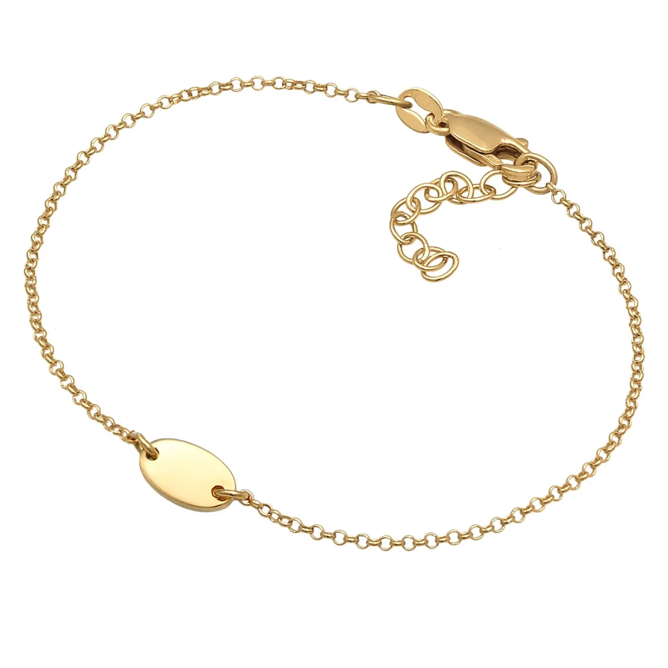 Elli "Armband Plättchen Oval< Letzte Chance|Armbänder