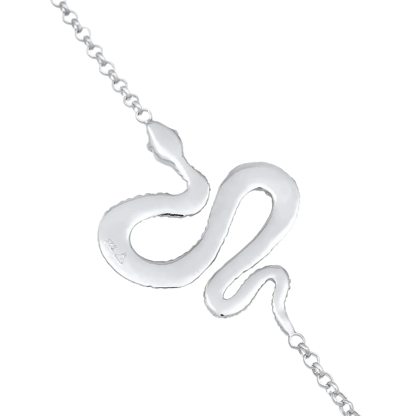 Elli "Armband Schlange Anhänger< Armbänder|Silber