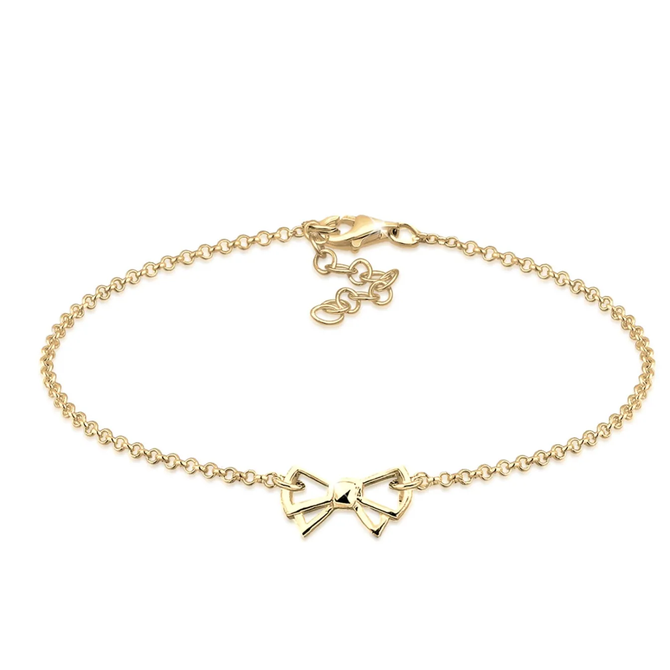 Elli "Armband Schleife< Vergoldet|Symbol-schmuck