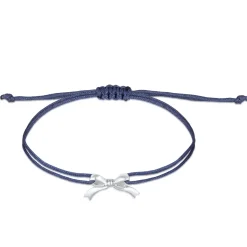 Elli "Armband Schleife | Blau< Vergoldet|Symbol-schmuck