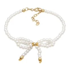 Elli "Armband Schleife | Synth. Perlen< Symbol-schmuck|Perlen