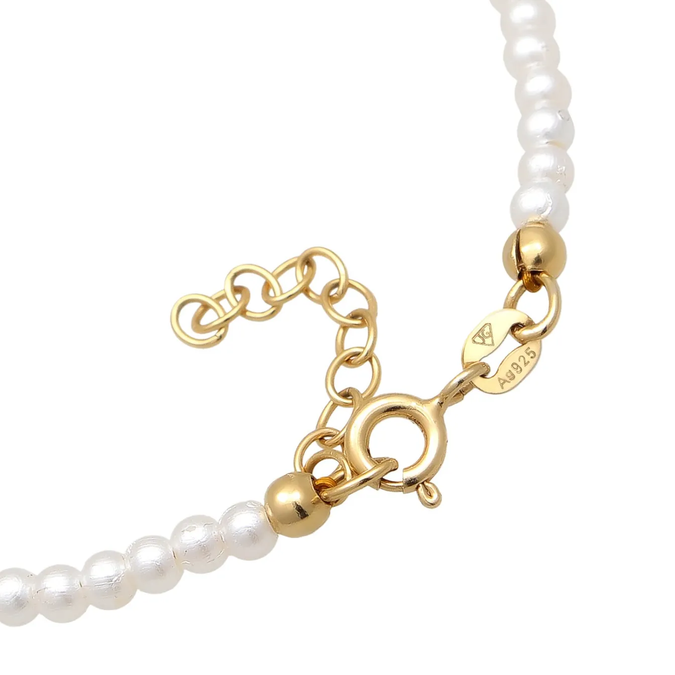 Elli "Armband Schleife | Synth. Perlen< Symbol-schmuck|Perlen