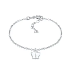 Elli "Armband Schmetterling Anhänger<Kinder Kinderschmuck