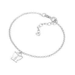 Elli "Armband Schmetterling Anhänger<Kinder Kinderschmuck