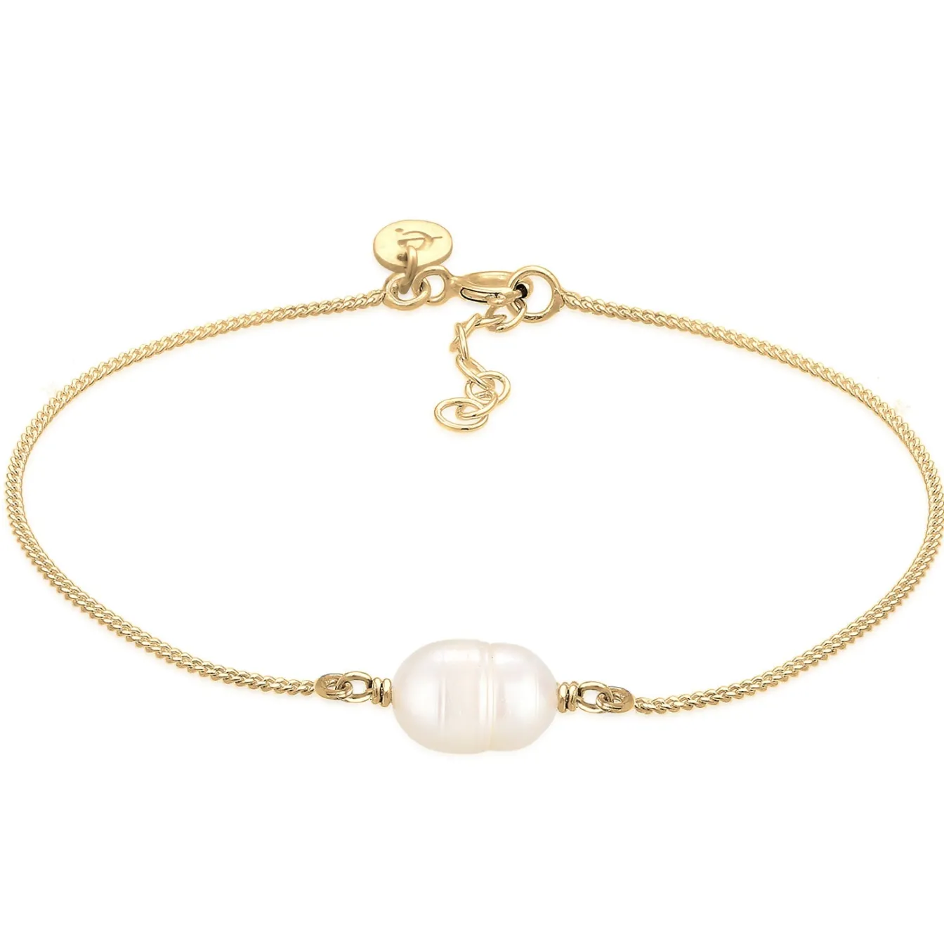 Elli "Armband Silikon Ball | Süßwasserzuchtperle< Perlen|Armbänder