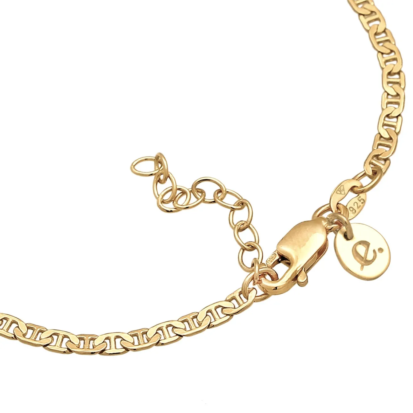 Elli "Armband Stäbchen-Panzerkette< Letzte Chance|Armbänder