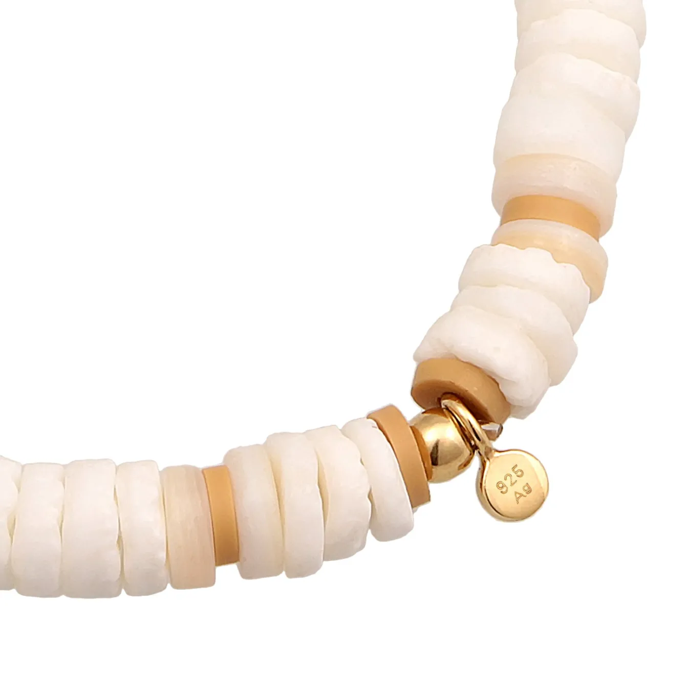 Elli "Armband Surfer Style | Heishi Beads< Armbänder