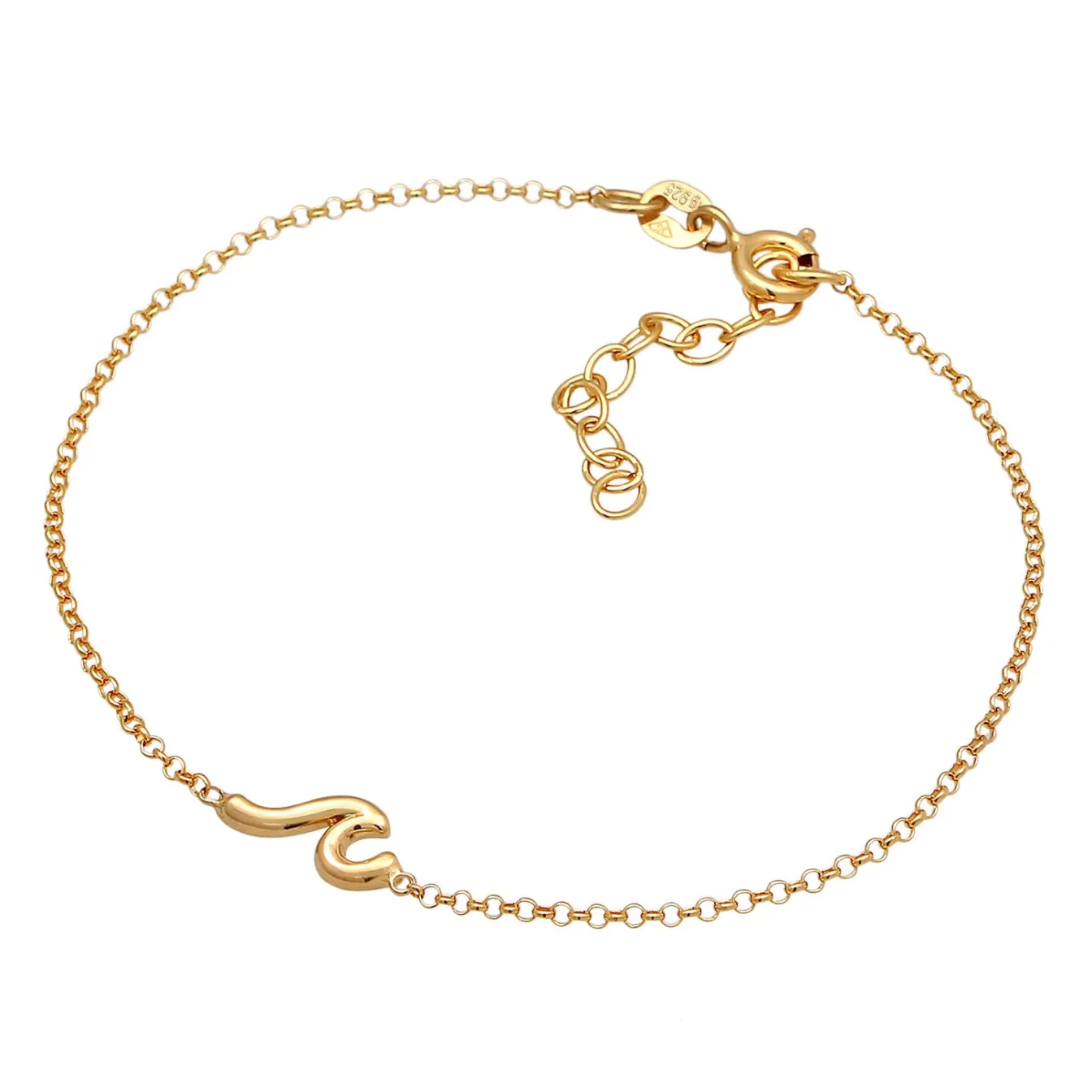 Elli "Armband Welle< Vergoldet|Symbol-schmuck