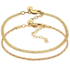 Elli "Armband-Set Basic< Armbänder|Silber