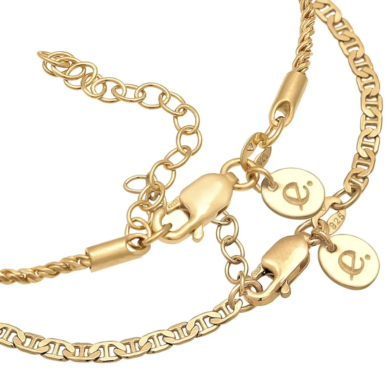 Elli "Armband-Set Basic< Armbänder|Silber