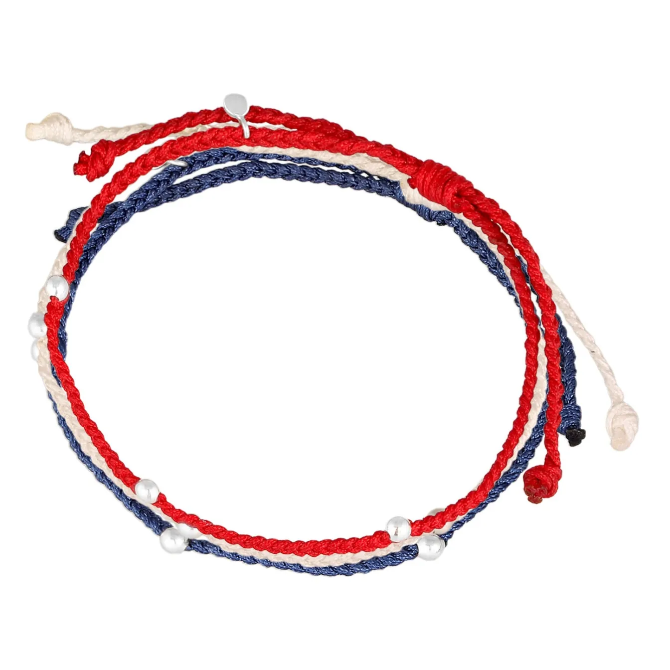 Elli "Armbandset Fußball | Nylon (Schwarz, Rot, Gelb)< Armbänder