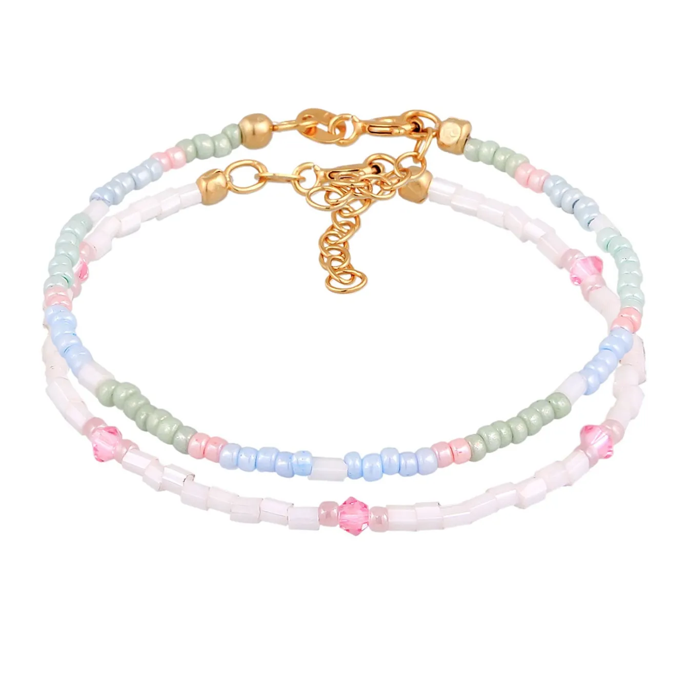 Elli "Armbandset Glasperlen<Kinder Perlen|Kinderschmuck