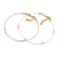 Elli "Armbandset Glasperlen<Kinder Perlen|Kinderschmuck