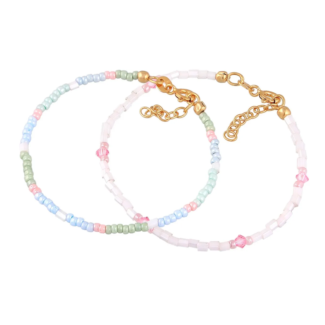 Elli "Armbandset Glasperlen<Kinder Perlen|Kinderschmuck
