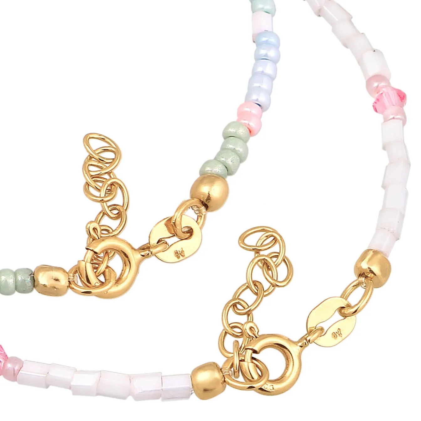Elli "Armbandset Glasperlen<Kinder Perlen|Kinderschmuck