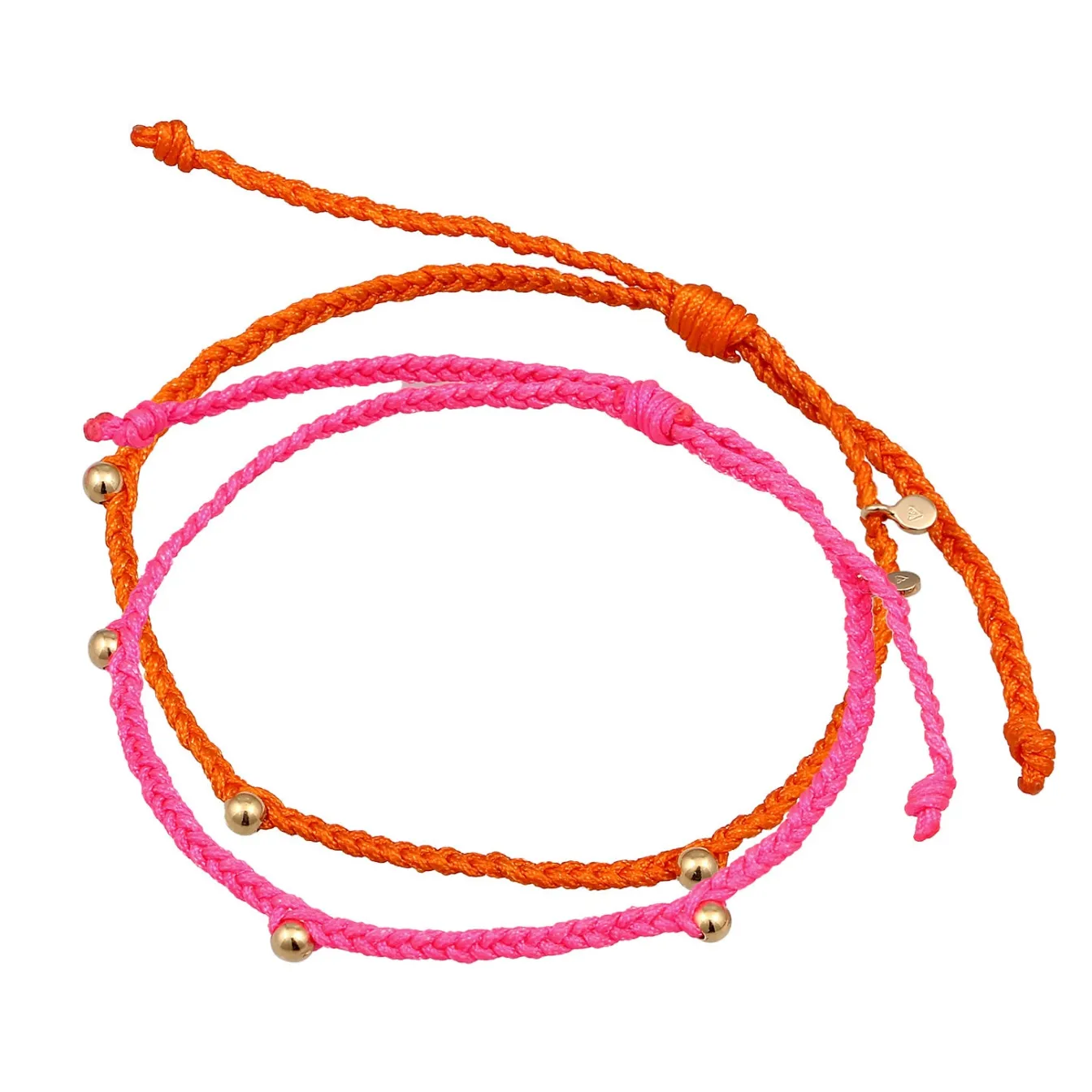 Elli "Armbandset Kugel | Nylon (Pink)< Armbänder