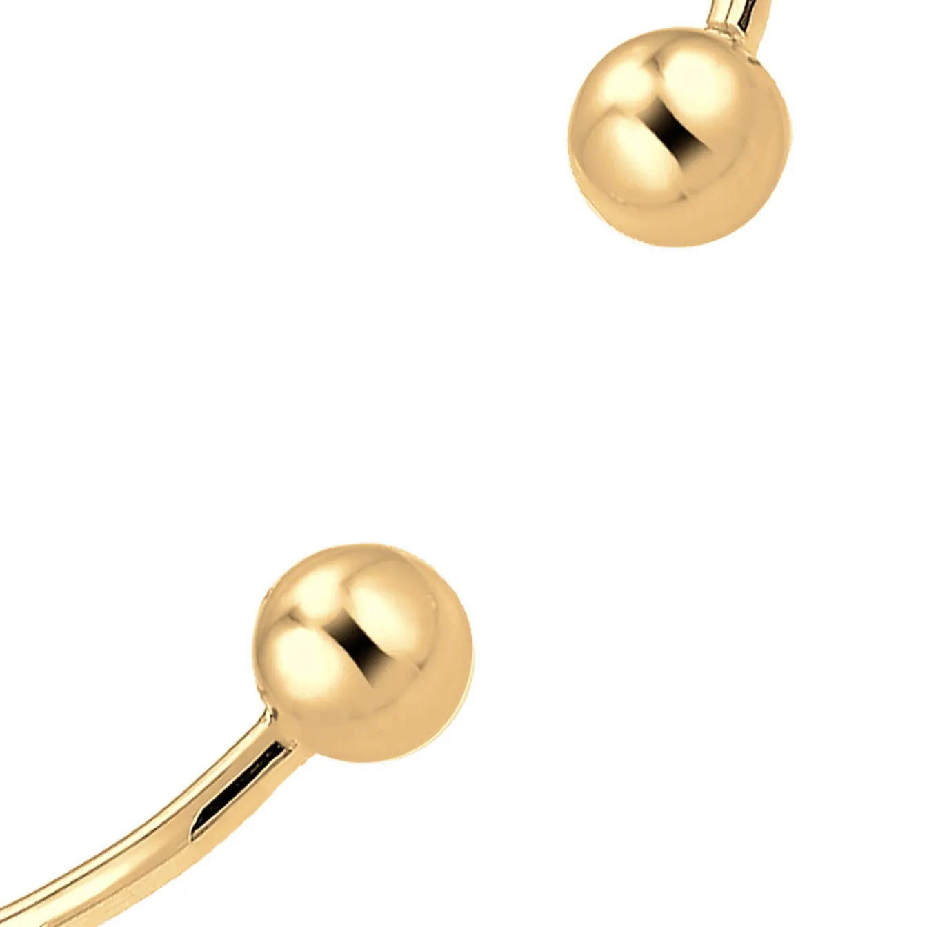 Elli "Armreif< Armbänder|Vergoldet