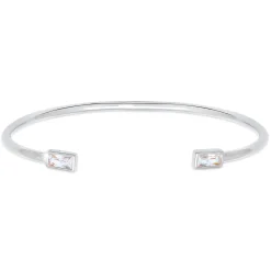 Elli "Armreif | Zirkonia ( Weiß )< Letzte Chance|Armbänder