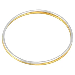Elli "Armreif 2er Set Bicolor< Armbänder|Vergoldet
