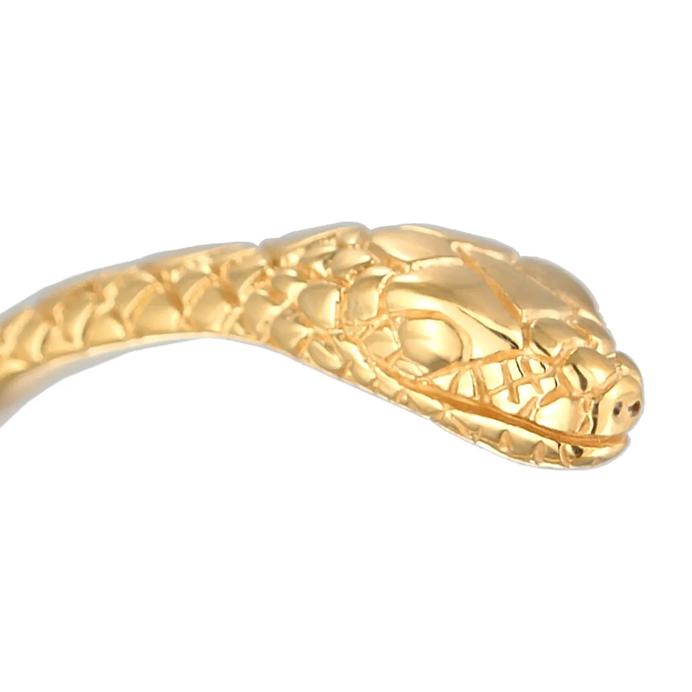 Elli "Armreif Schlange< Armbänder|Vergoldet