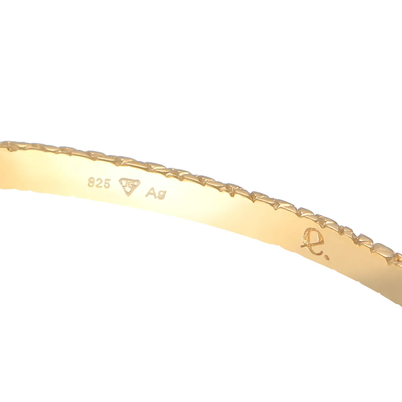 Elli "Armreif Schlange< Armbänder|Vergoldet