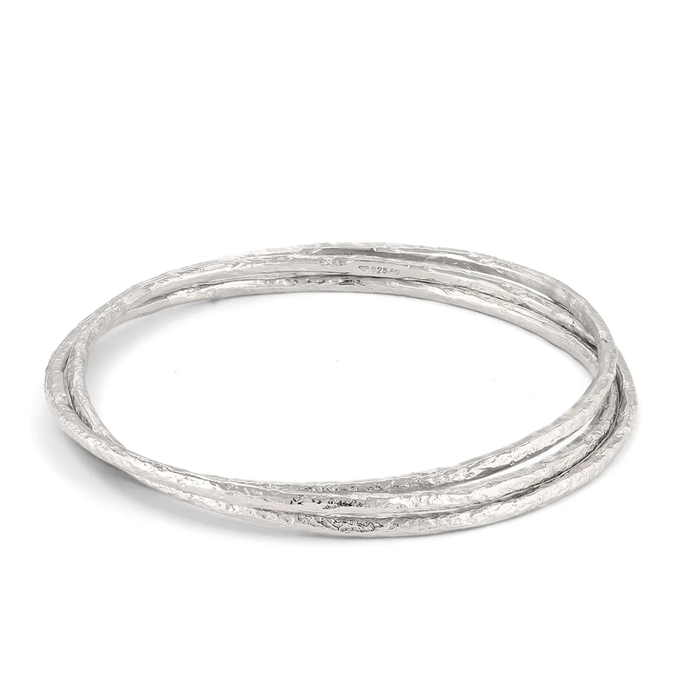 Elli "Armreif Trio Organic< Vergoldet|Armbänder