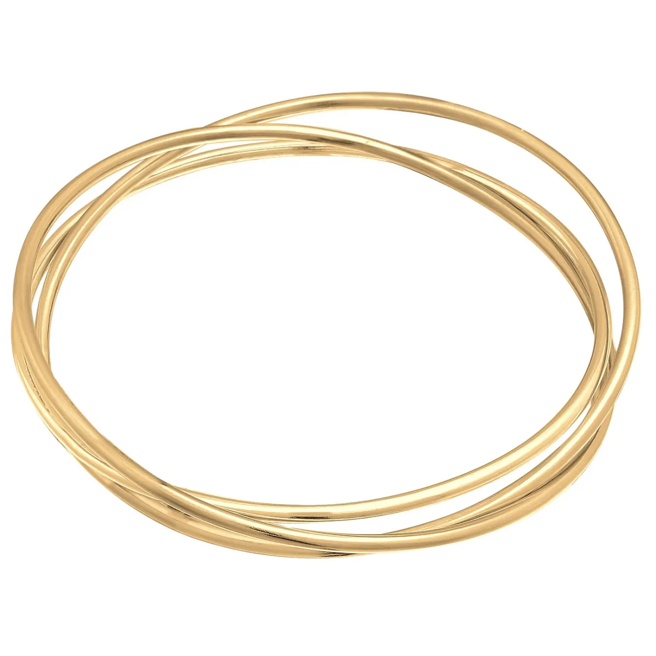 Elli "Armreif Verschlungen< Armbänder|Vergoldet
