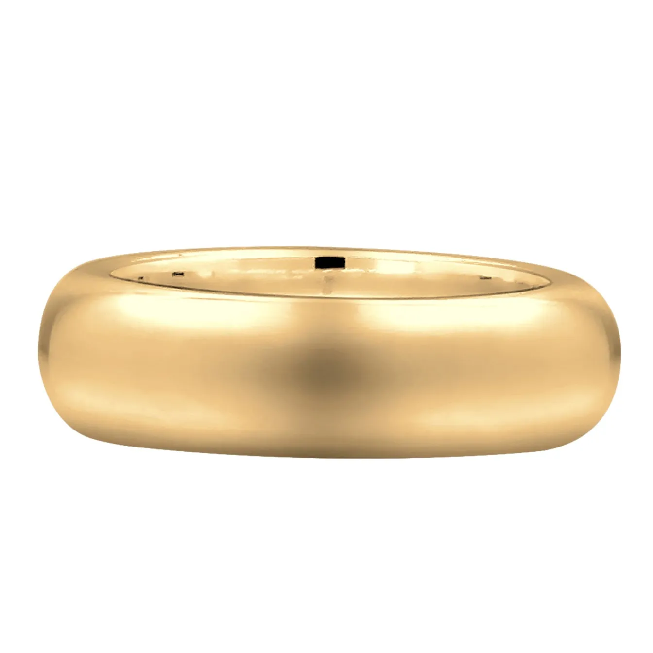 Elli "Bandring< Ringe|Vergoldet