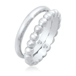 Elli "Bandring< Ringe|Vergoldet