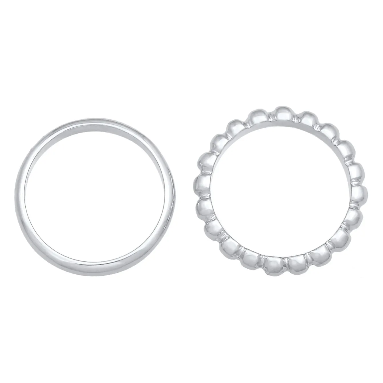 Elli "Bandring< Ringe|Vergoldet