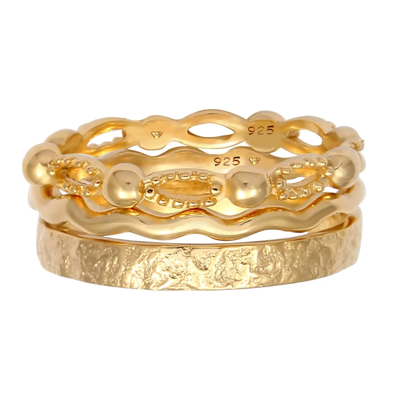 Elli "Bandring< Symbol-schmuck|Ringe