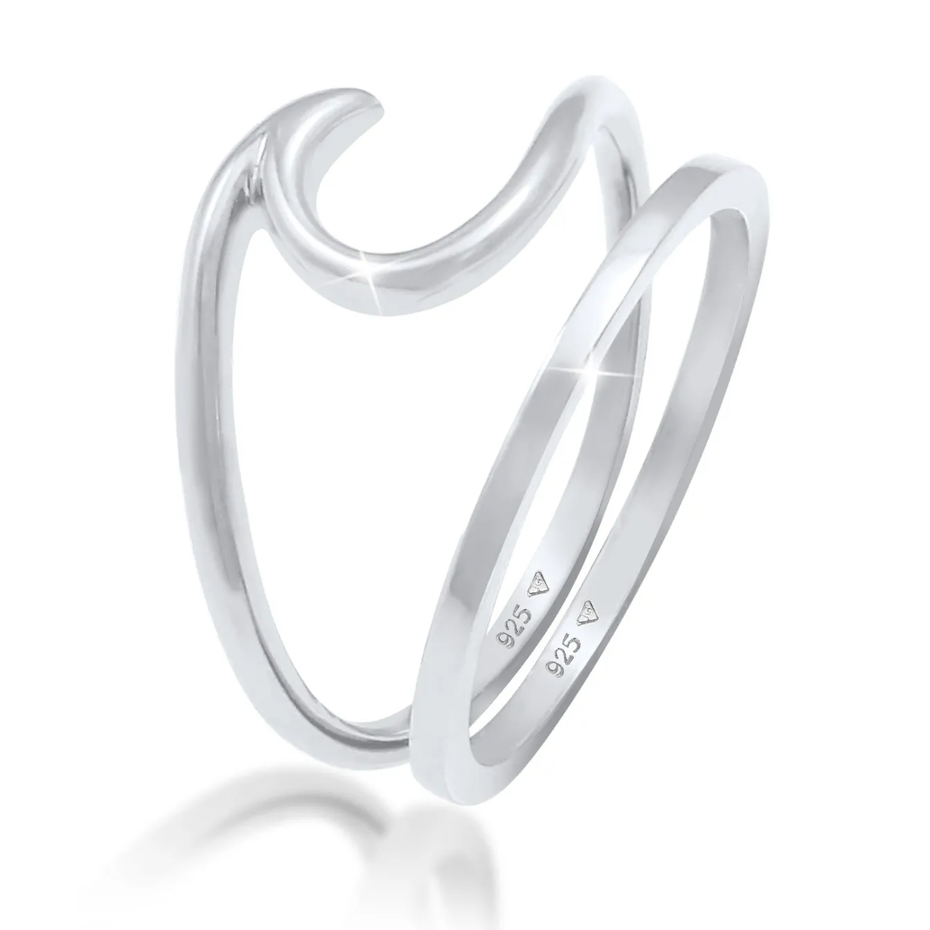Elli "Bandring< Symbol-schmuck|Ringe