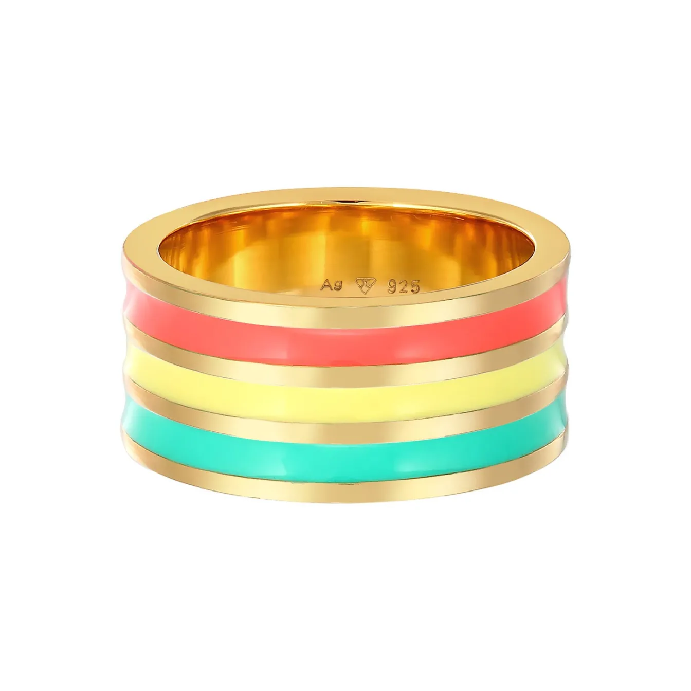 Elli "Bandring | Emaille< Ringe