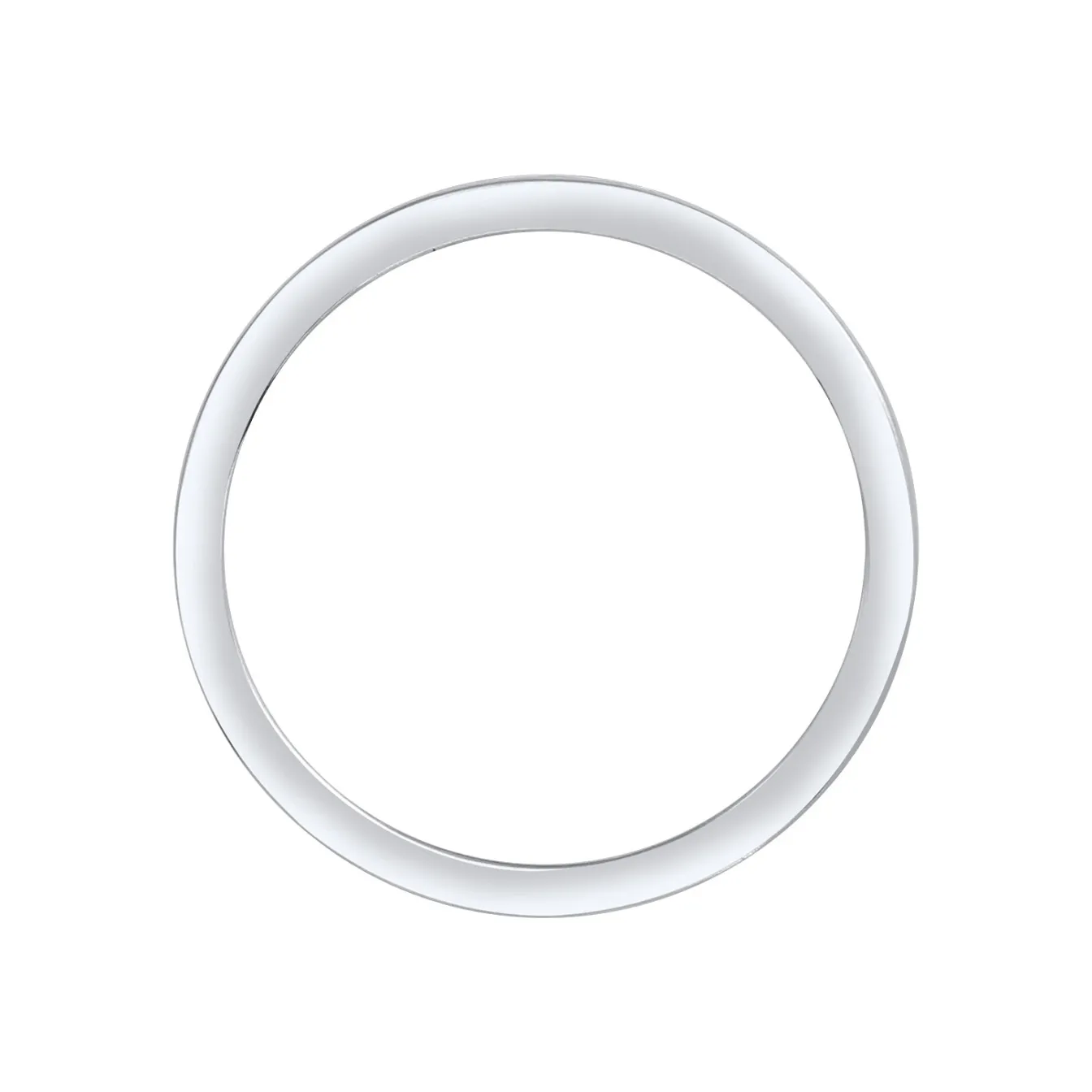 Elli "Bandring | Kristall (Weiß)< Ringe|Vergoldet
