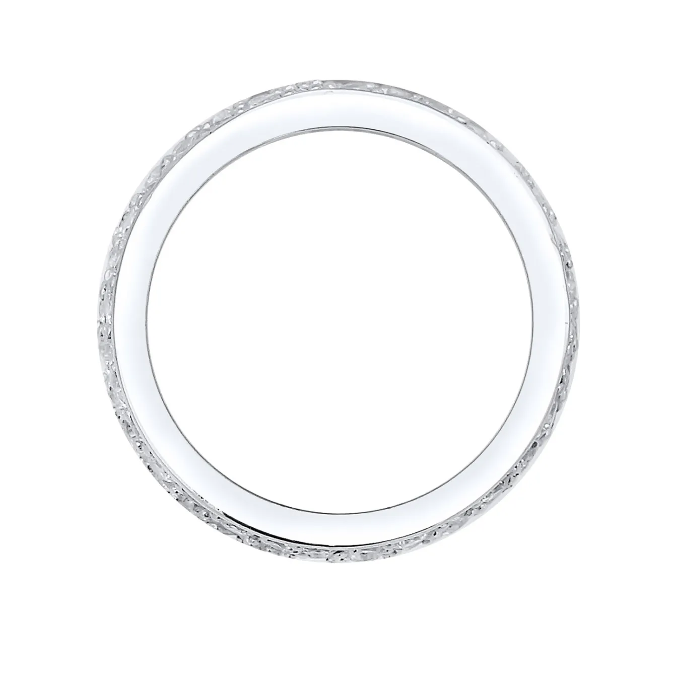 Elli "Bandring | Zirkonia ( Weiß )< Ringe|Vergoldet