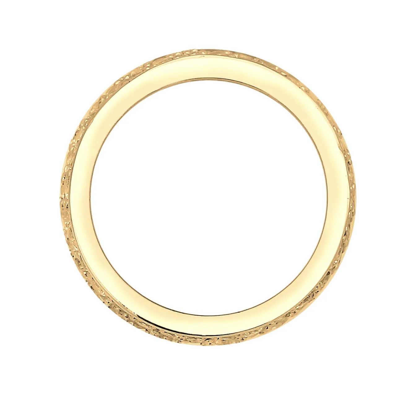 Elli "Bandring | Zirkonia ( Weiß )< Ringe|Vergoldet