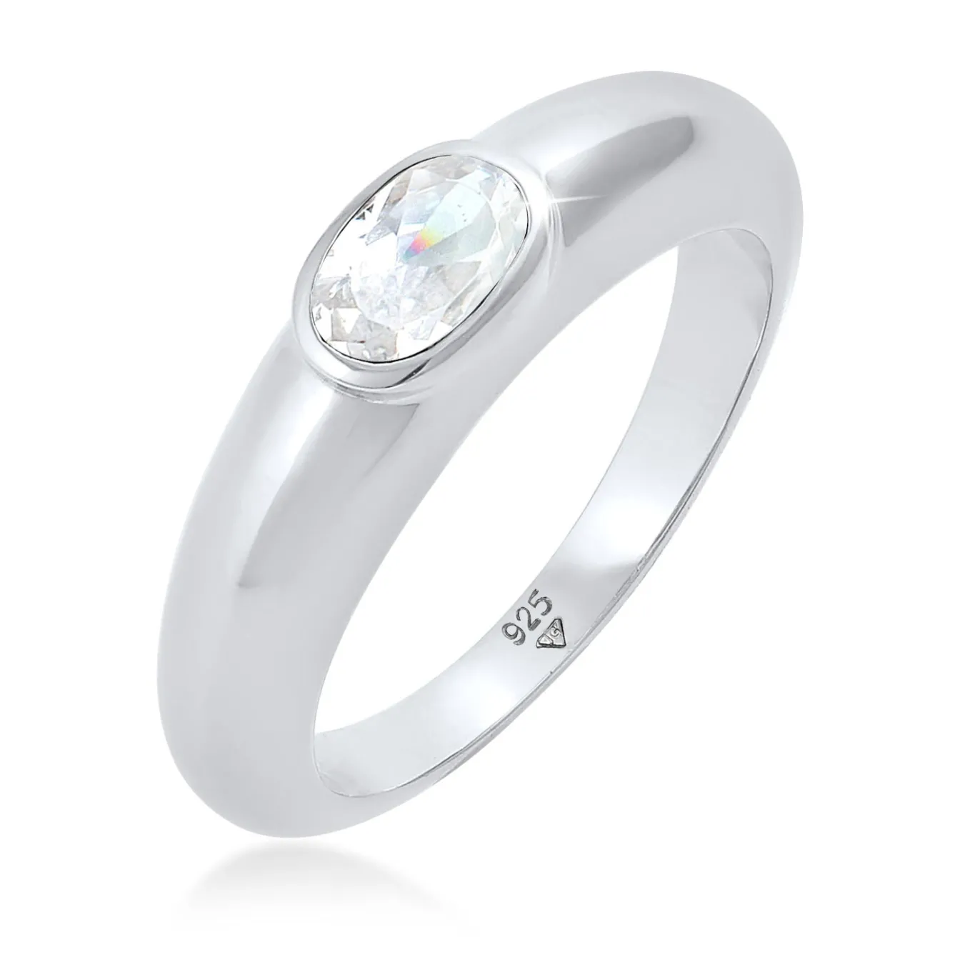 Elli "Bandring | Zirkonia ( Weiß )< Letzte Chance|Ringe