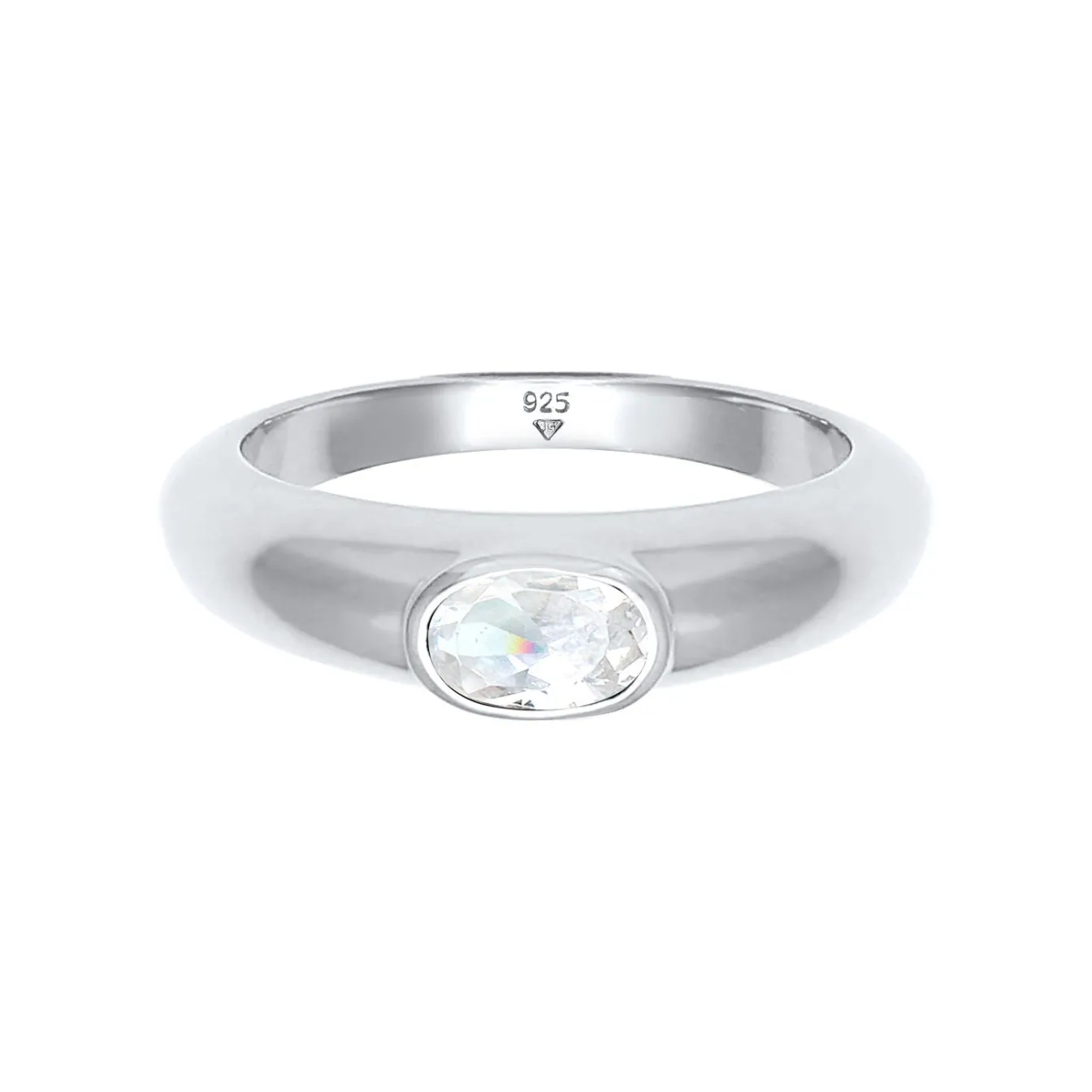 Elli "Bandring | Zirkonia ( Weiß )< Letzte Chance|Ringe