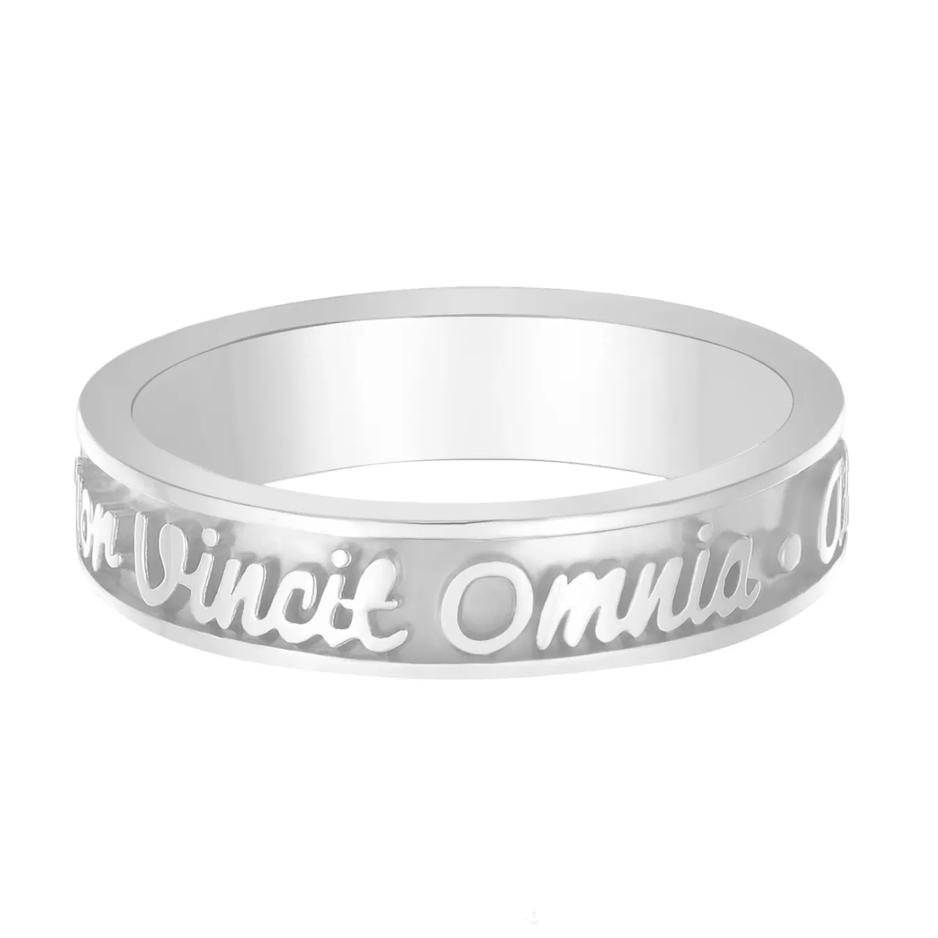 Elli "Bandring Amor Vincit Omnia< Ringe|Vergoldet